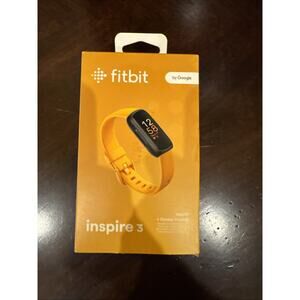Fitbit by Google Inspire 3 Health + Fitness Tracker Morning Glow